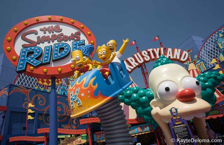 The Simpsons Ride presso la Universal Studios di Hollywood Review / California