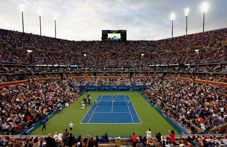 Il torneo di tennis aperto negli Stati Uniti a Flushing Meadows / New York