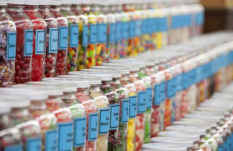 Die längste Candy Counter der Welt