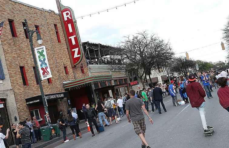 Tips om veilig te blijven op Austin's 6th Street / Texas