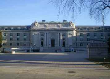 Visitez la cour de l'Académie navale historique / Maryland
