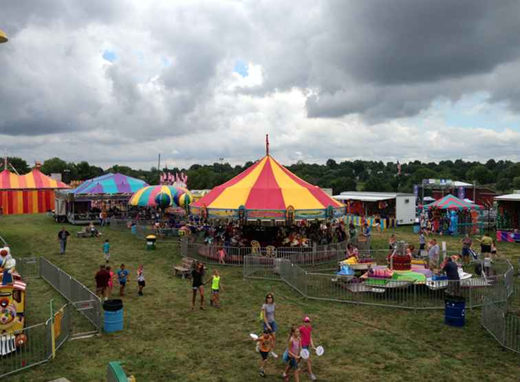 Feria de la ciudad y el campo en Washington, Missouri