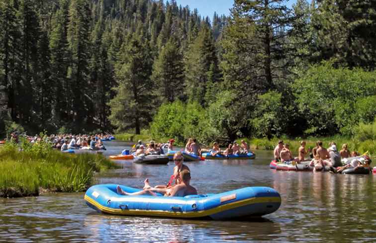 Rafting en el río Truckee