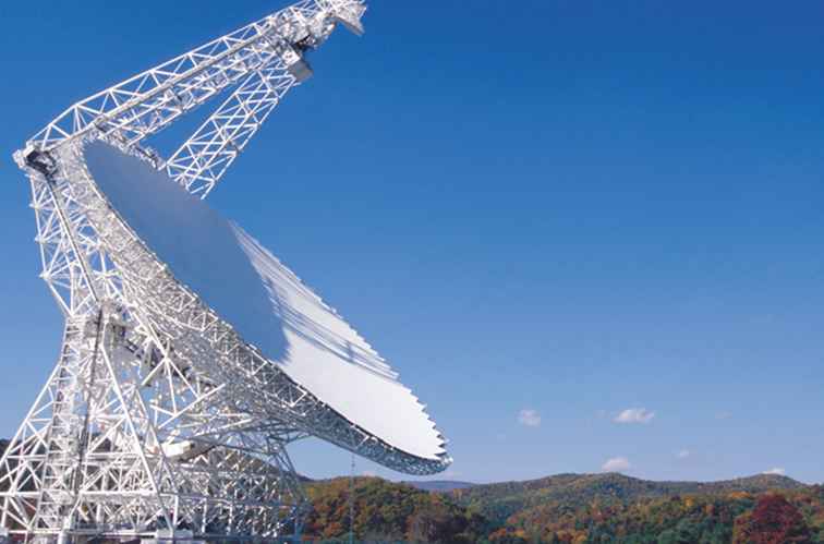 Besuchen Sie das National Radio Astronomy Observatory in Green Bank, West Virginia