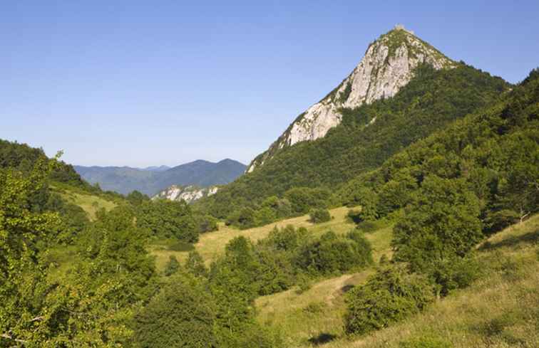 Vandringstur på Montsegur, Katars sista stora stativ / frankrike