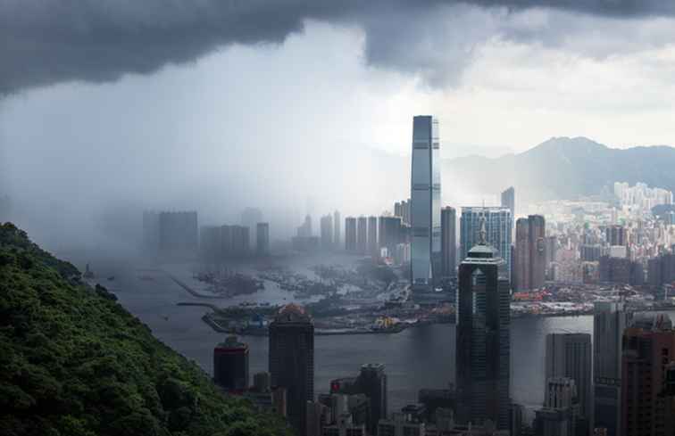 Was in Hong Kong zu tun ist, wenn es regnet / Hongkong