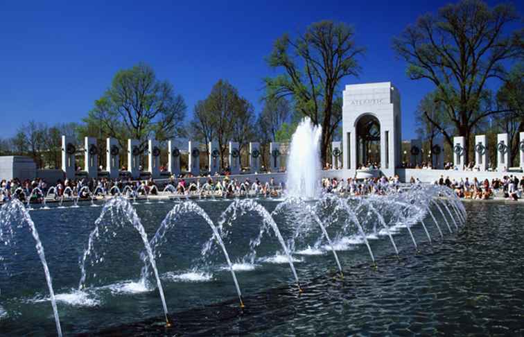 Memoriale della seconda guerra mondiale a Washington, DC / Washington DC.
