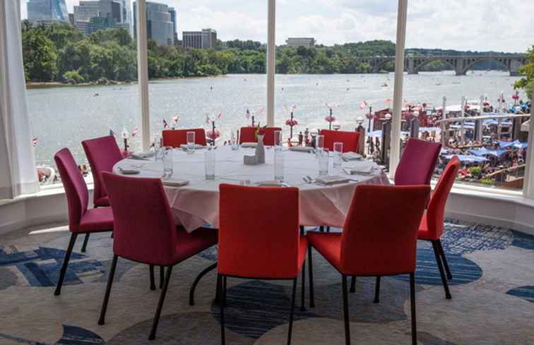 10 Washington, D.C. Restauranger med en fantastisk utsikt / Washington, D.C..