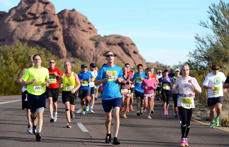 2018 Rock 'n' Roll Arizona Marathon und 1/2 Marathon / Arizona