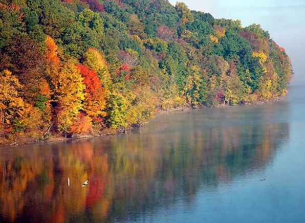 Betaalbare Fall Getaways bij Ohio State Park Lodges / Ohio