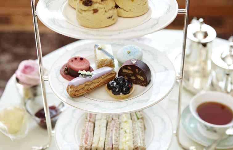 Afternoon Tea in London With Kids / Engeland