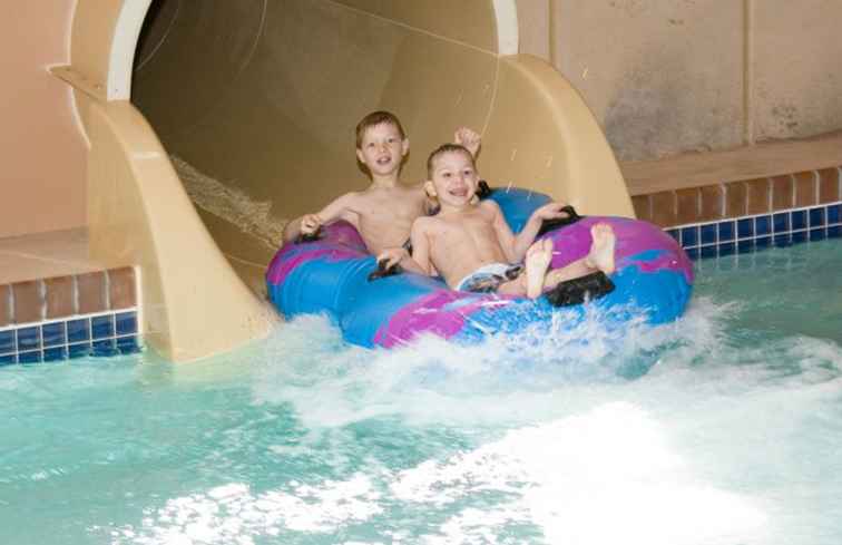 Boji Splash Indoor Water Park in Bridges Bay Resort / Iowa