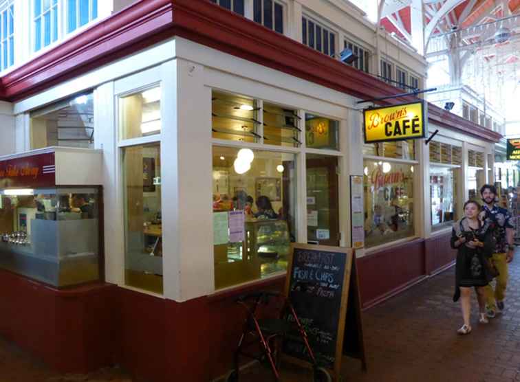 Brown's Café - Ein Favorit in Oxford Covered Market / England