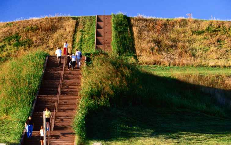 Site historique d'état de Cahokia Mounds / Missouri