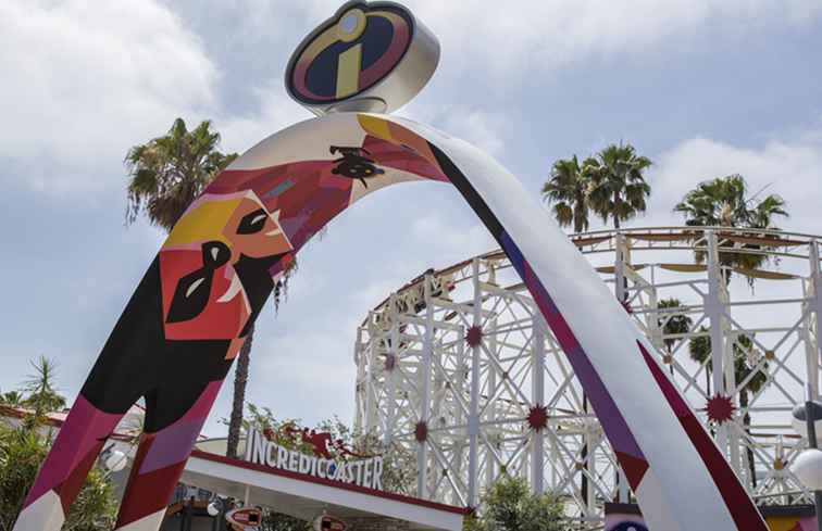 California Screamin 'Rollercoaster / Attractieparken