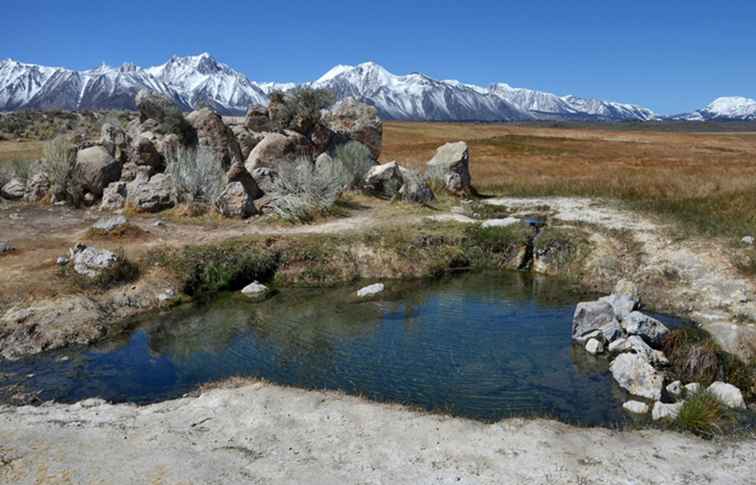 Camp med Hot Tubs på Benton Hot Springs / kalifornien