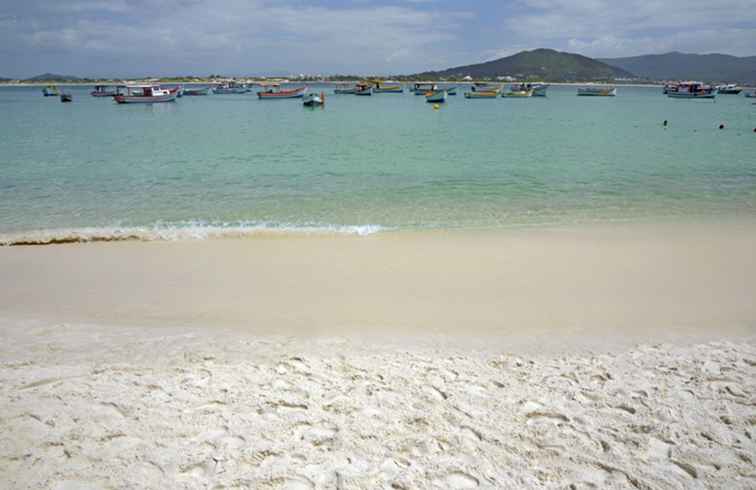 Campeche Een van de beste stranden in Florianopolis / Brazilië