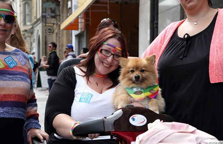 Cardiff Gay Pride 2016 - Wales-homosexueller Stolz 2016 - Stolz Cymru 2016