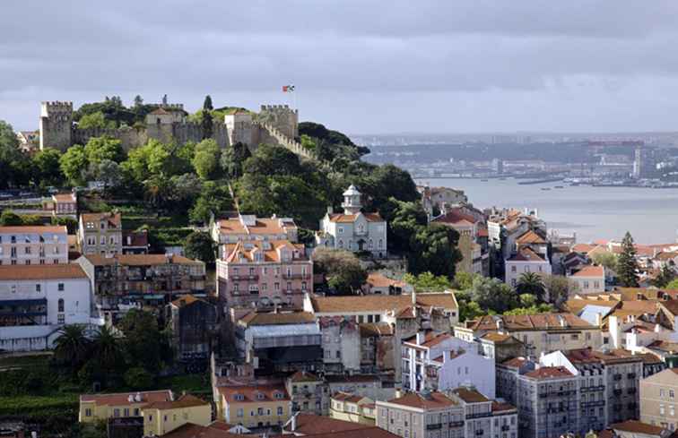 Castelao de Sao Jorge Den kompletta guiden / portugal