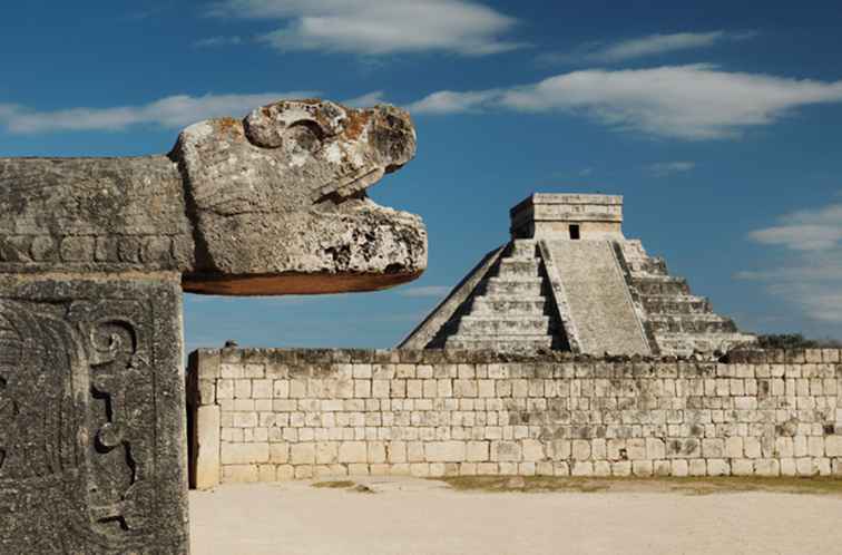 Viering van de lente-equinox in Mexico / 