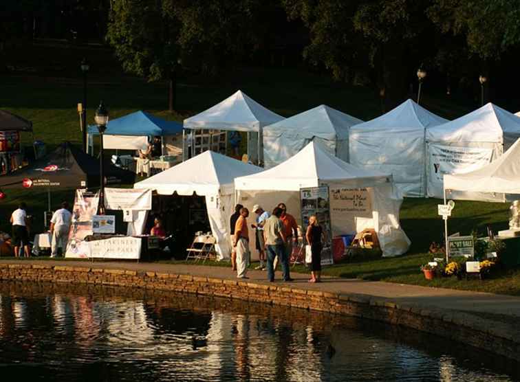 Festival di Charlotte nel parco / Carolina del Nord