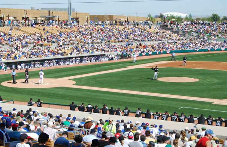 Entrenamiento de primavera de los Medias Blancas de Chicago 2017 en Camelback Ranch-Glendale / Arizona