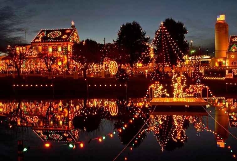 Événements du festival de Noël en Amérique des petites villes