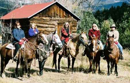 Cimarroncita Historic Ranch Stort värde Cowboy Vacation i New Mexico / NewMexico