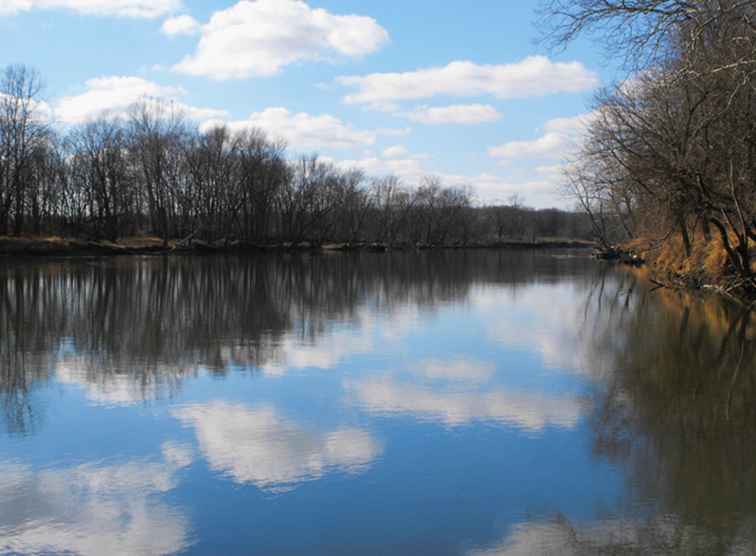 Reinigung des White River in Indiana