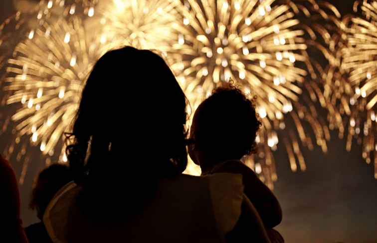 College Park, Maryland Fireworks für den vierten Juli 2018 / Washington, D.C.