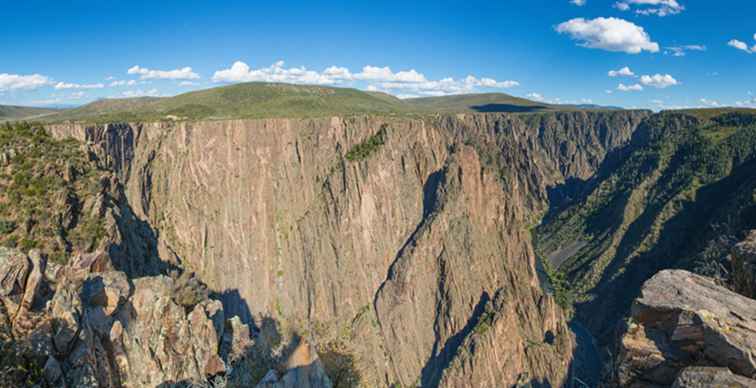 Colorado's Black Canyon en Gunnison National Park / Colorado