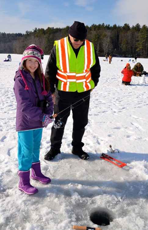 Pesca en el hielo de Connecticut / Connecticut