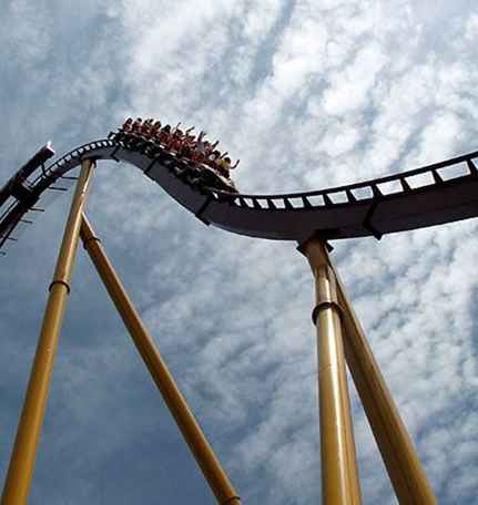 Diamondback på Kings Island är en Slithery Coaster / Ohio