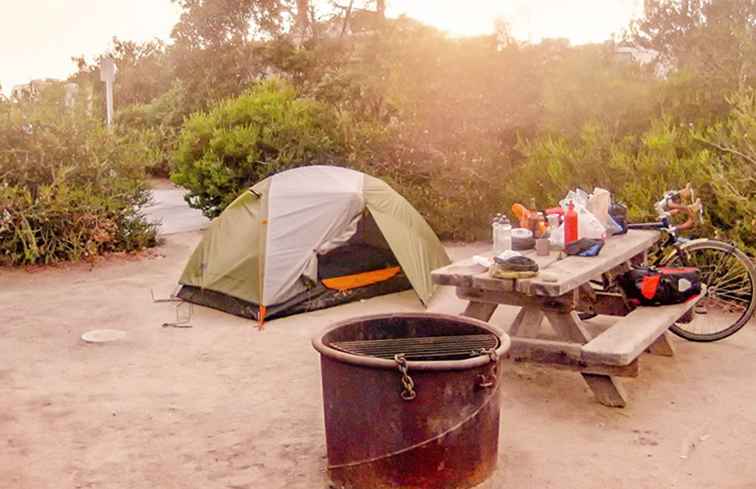 Doheny State Beach Camping - Orange County, CA / Californië