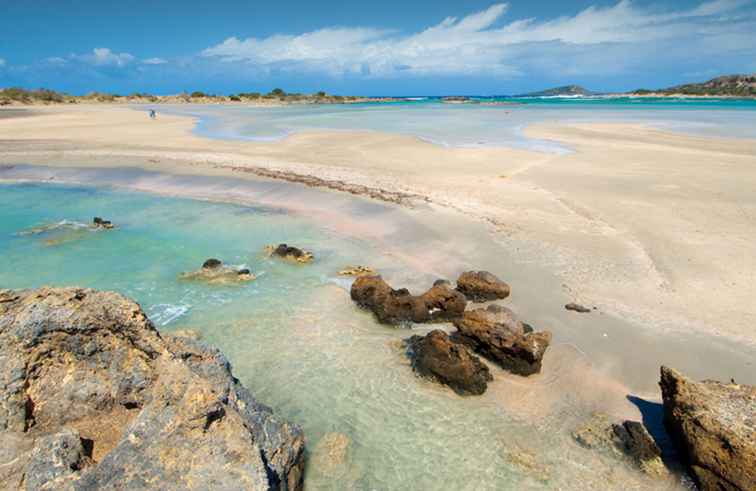 Elafonisi Beach, Kreta Den kompletta guiden / grekland