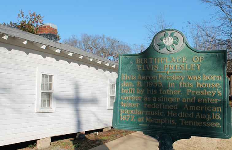 Elvis Presley Birthplace i Tupelo / Tennessee