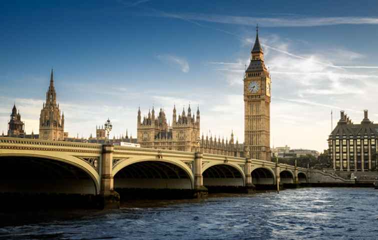 L'Angleterre Top Attractions Map and Guide / Angleterre