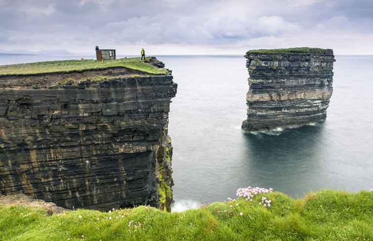 Wesentliches Reise-Stellen in der Grafschaft Mayo / Irland