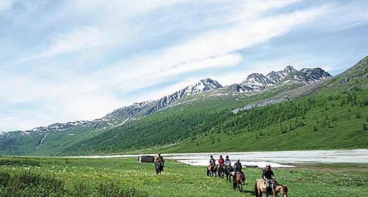 Exploring Remote Mongolei zu Pferd mit Tusker Trail