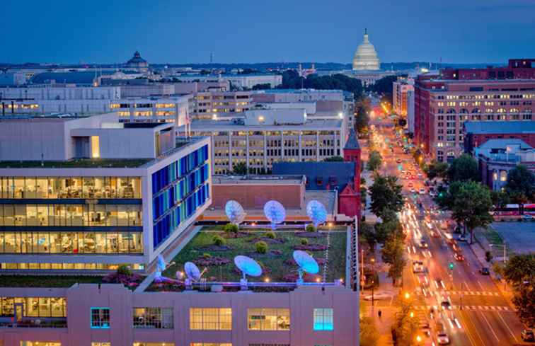 Een verkenning van de NoMa-buurt in Washington, DC / Washington, D.C..