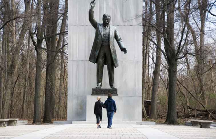 Het verkennen van het eiland Theodore Roosevelt / Washington, D.C..