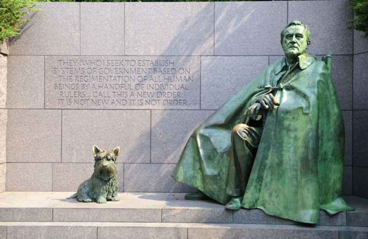 FDR Memorial i Washington DC (Parkerings- och besöktips) / Washington, D.C..