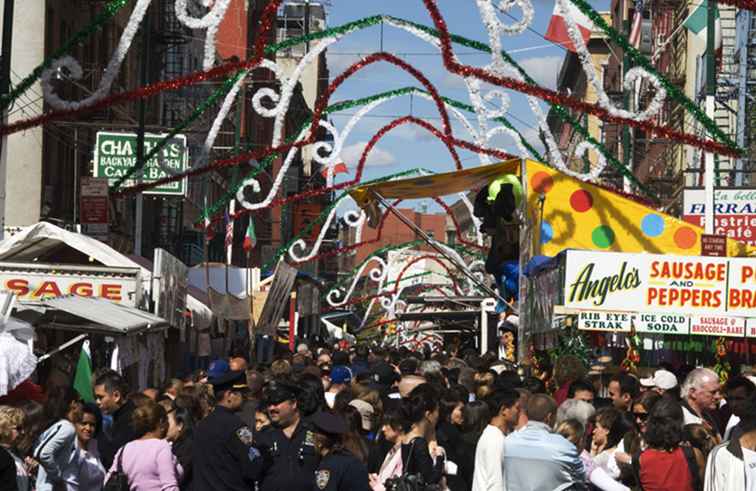 Feest van San Gennaro in Little Italy / New York