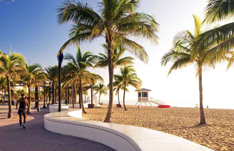 Floridas topp 10 mest promenadbara städer / florida