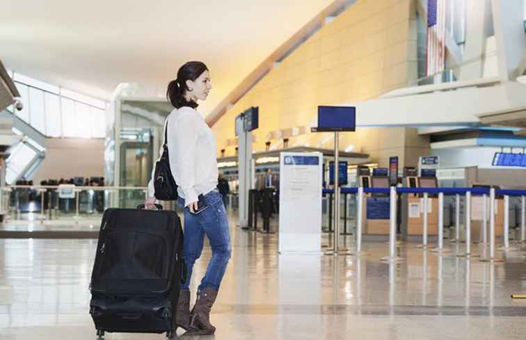 Vliegen naar de luchthaven van Buffalo om Canada te bezoeken / 