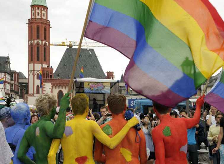 Frankfurt Gay Pride 2016 - Christopher Street Day Frankfurt 2016 / Tyskland