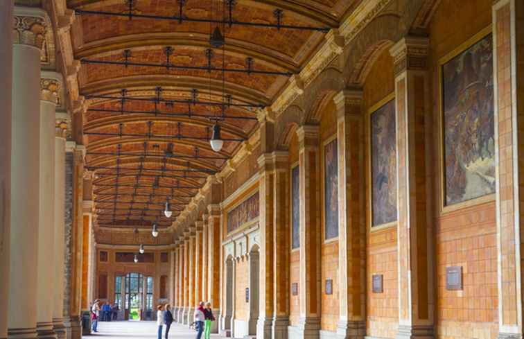 Tysklands mest berömda spa stad Baden-Baden / Tyskland