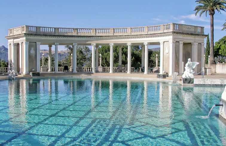 Getaway till Hearst Castle / kalifornien