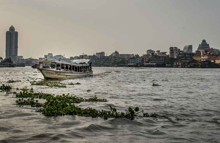 Se déplacer à Bangkok en bateau / Thaïlande