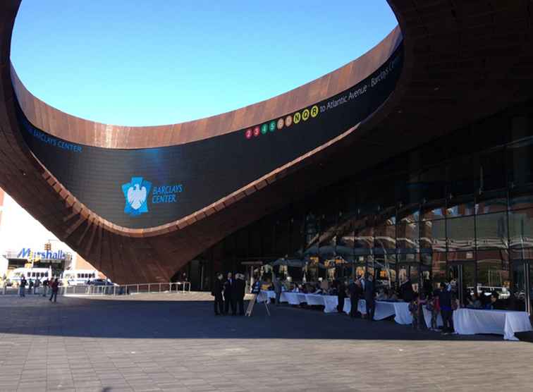 Gaan 1e klasse in Barclays Center / New York